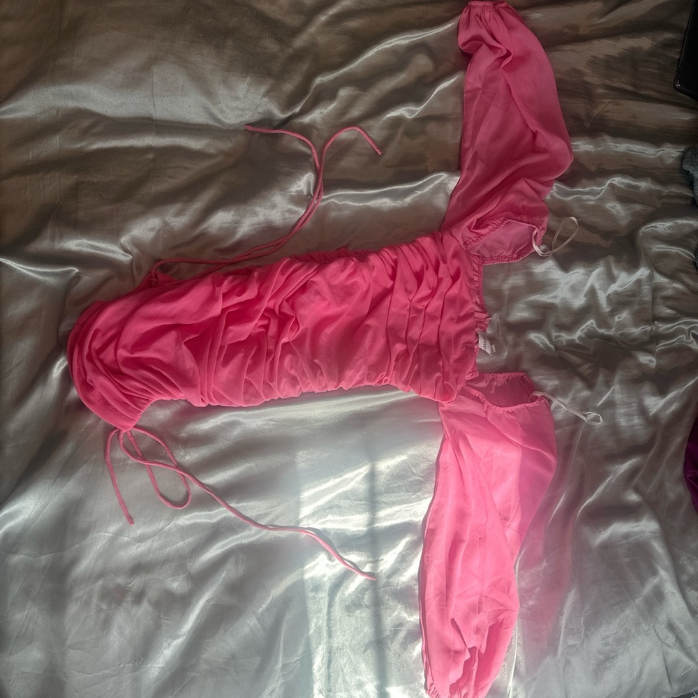 Elegant Pink Women's Sleepwear